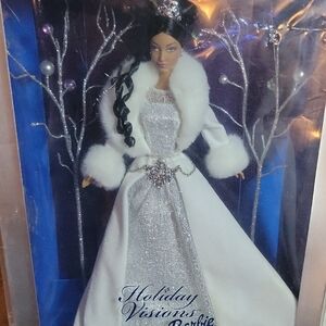 Holiday Visions Barbie Doll | 2003 Special Edition | African American | Winter